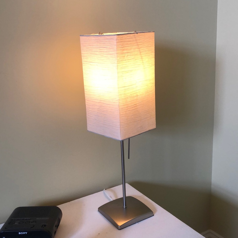 Zen side table lamp